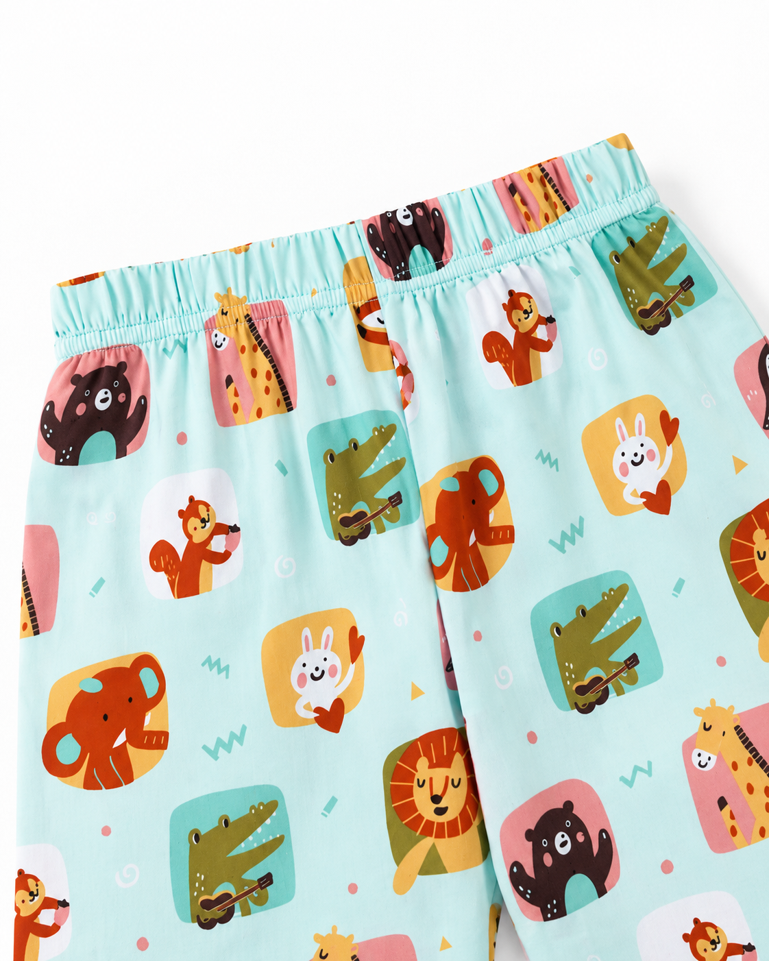 Critter Carnival Kids Cotton Night Suit