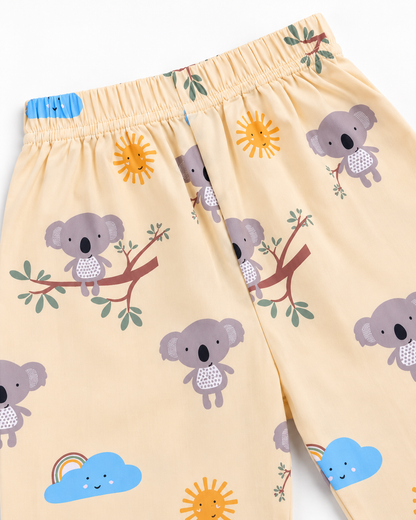 Koala's Cloud Club Kids Cotton Night Suit