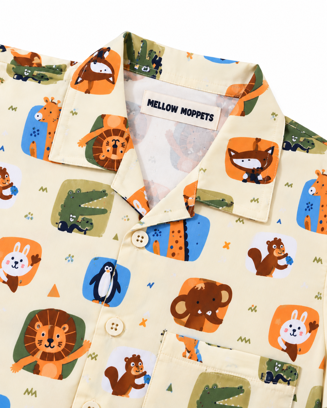 Critter Carnival Kids Cotton Night Suit