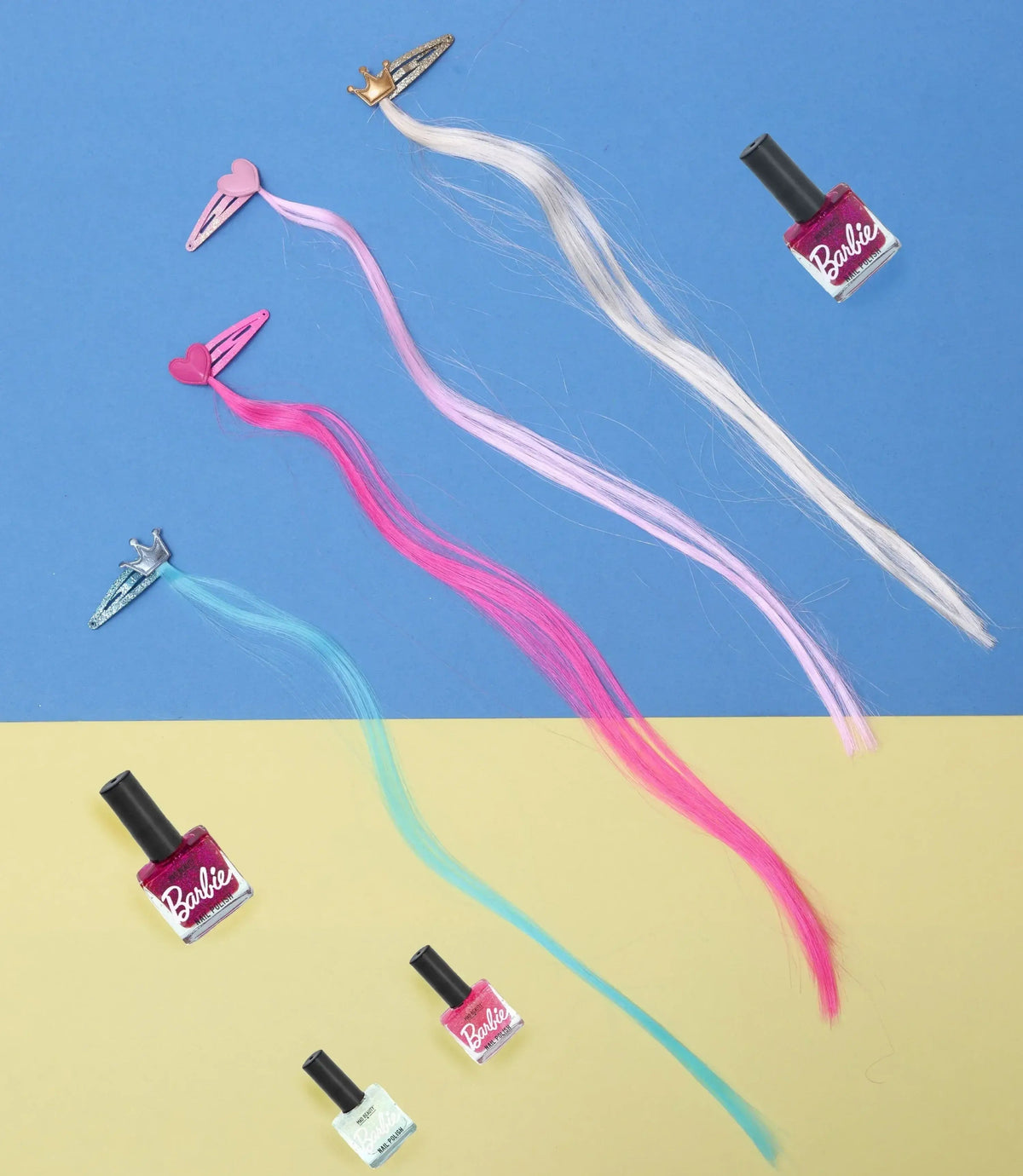 Multi Color Hair Extension – Colorful Clip‑On Hair Extension for Kids