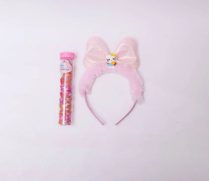iLearnNGrow Hello Kitty Hair Accessories Set (Pastel Pink)