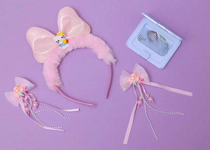 iLearnNGrow Hello Kitty Hair Accessories Set (Pastel Pink)