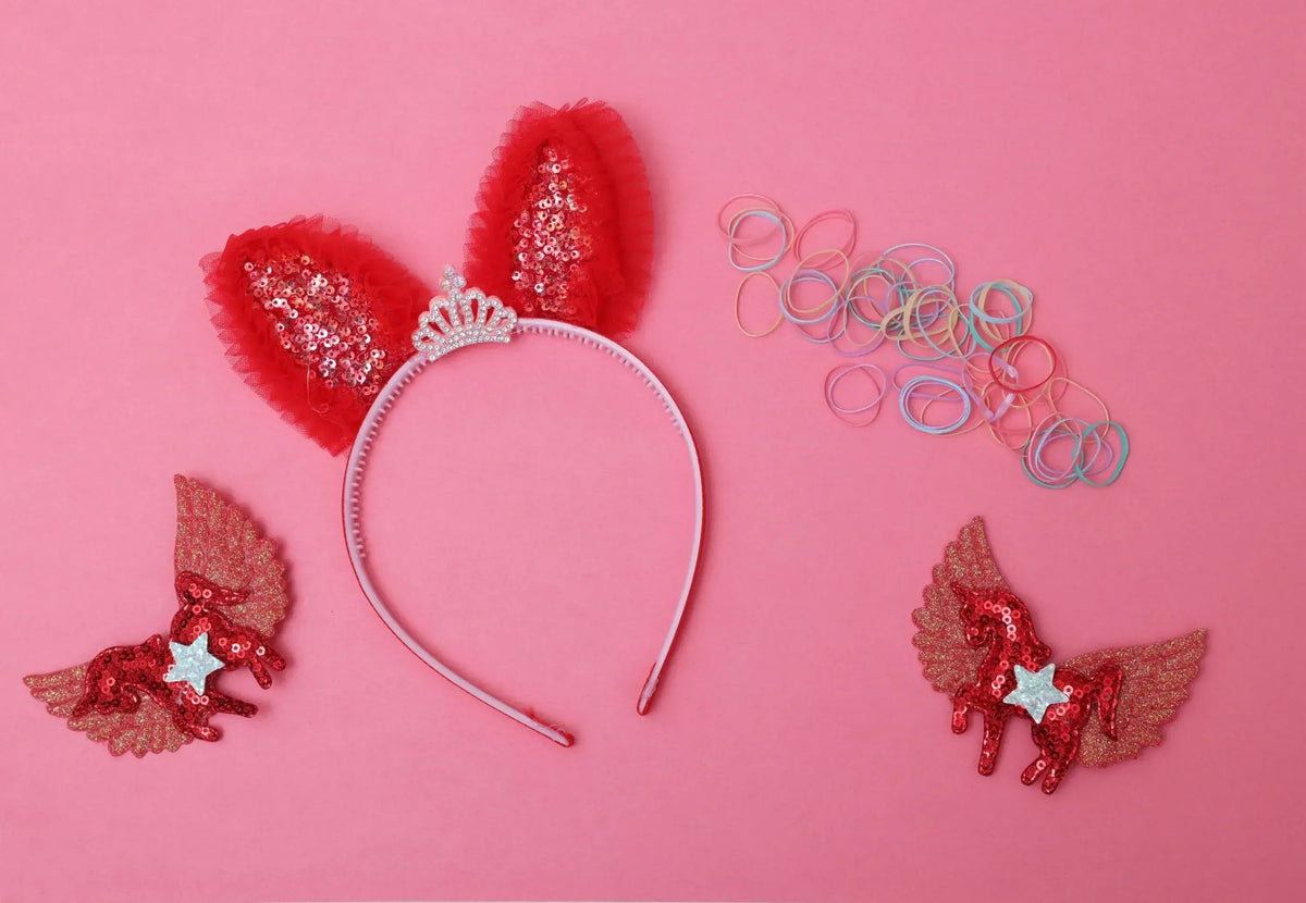 Princess Hair Accessories Set – Girls Hair Accessories Gift Set
