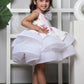 Flared Dress With A Shoulder Bow