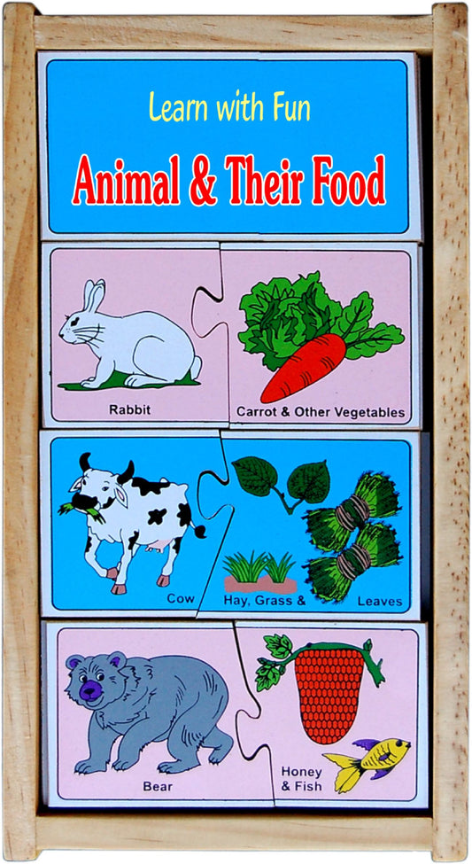 Animal and Their Food Puzzle