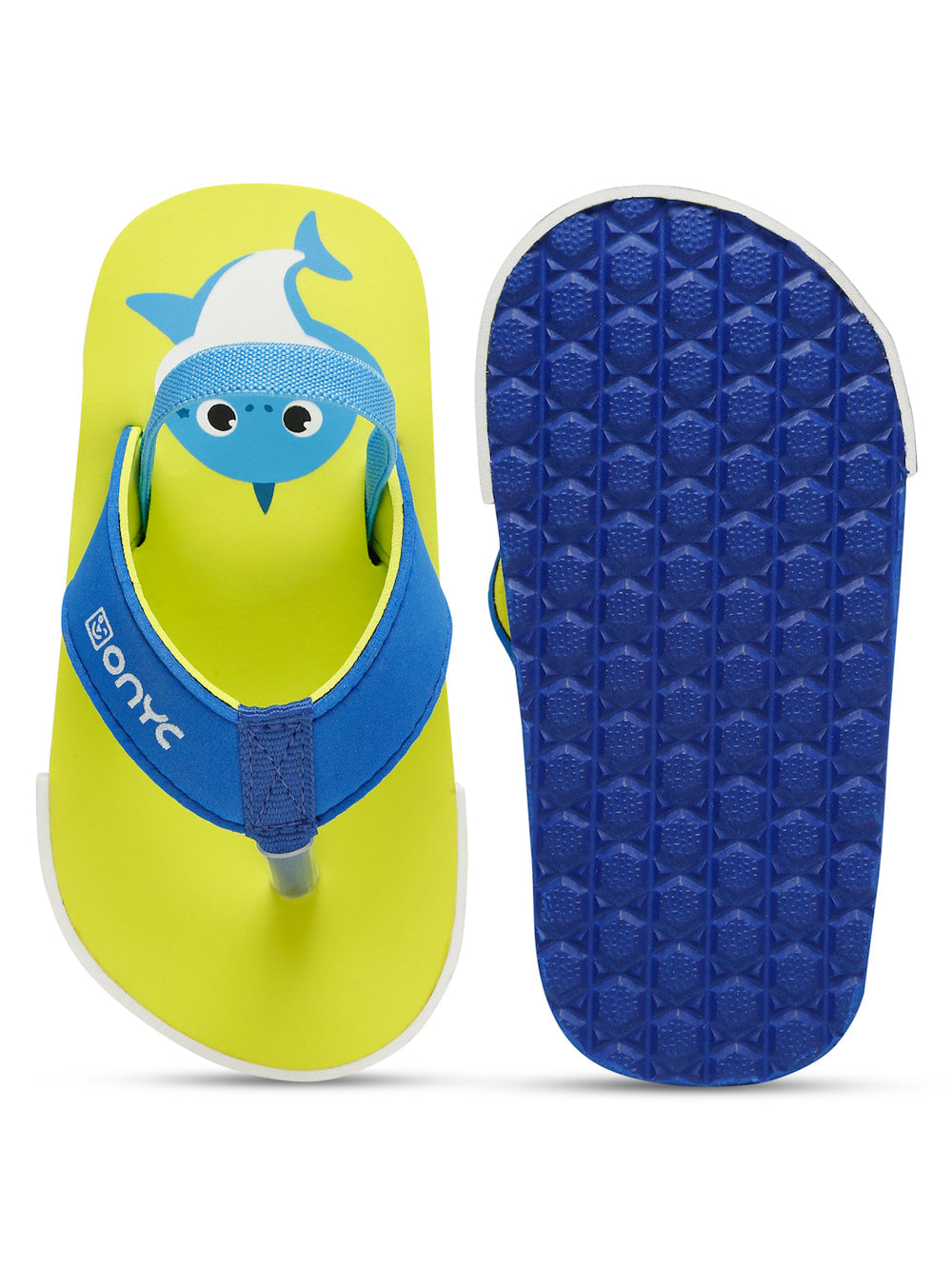 Premium Shark Flipflops - Neon Green