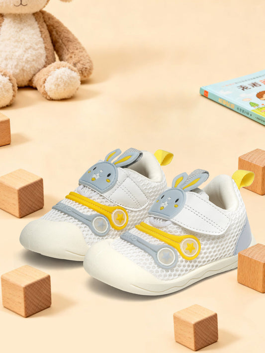 Fluffy Toddlers First Step Shoes - Grey