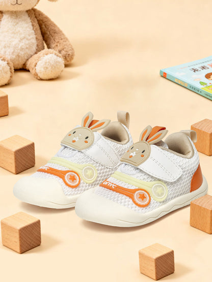 Fluffy Toddlers' First Step Shoes - Orange