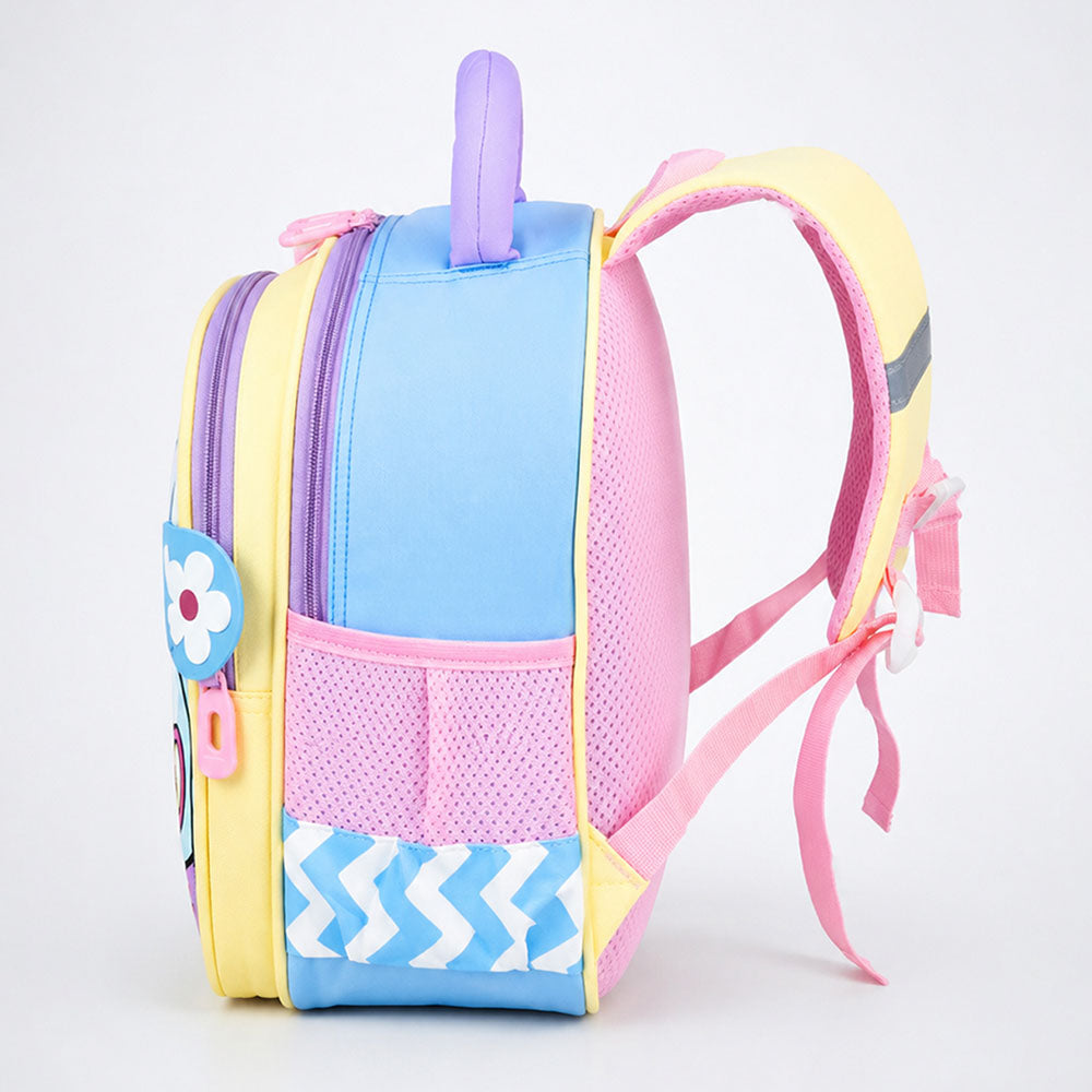 Blue Girl Car Ride Backpack for Toddlers & Kids