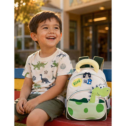 Roar Green Dino Backpack for Toddlers & Kids