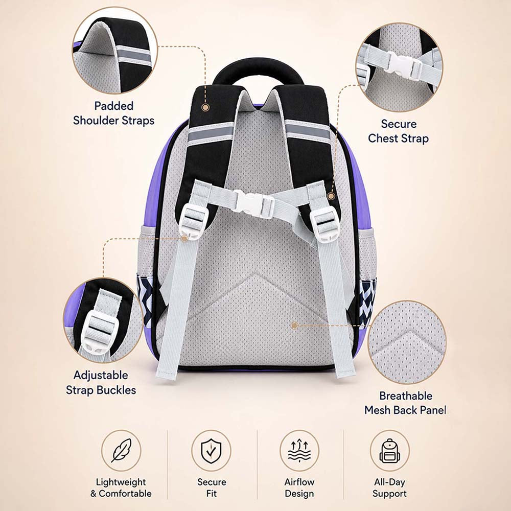 Orange 3d Trucker Baby Backpack for Toddlers & Kids