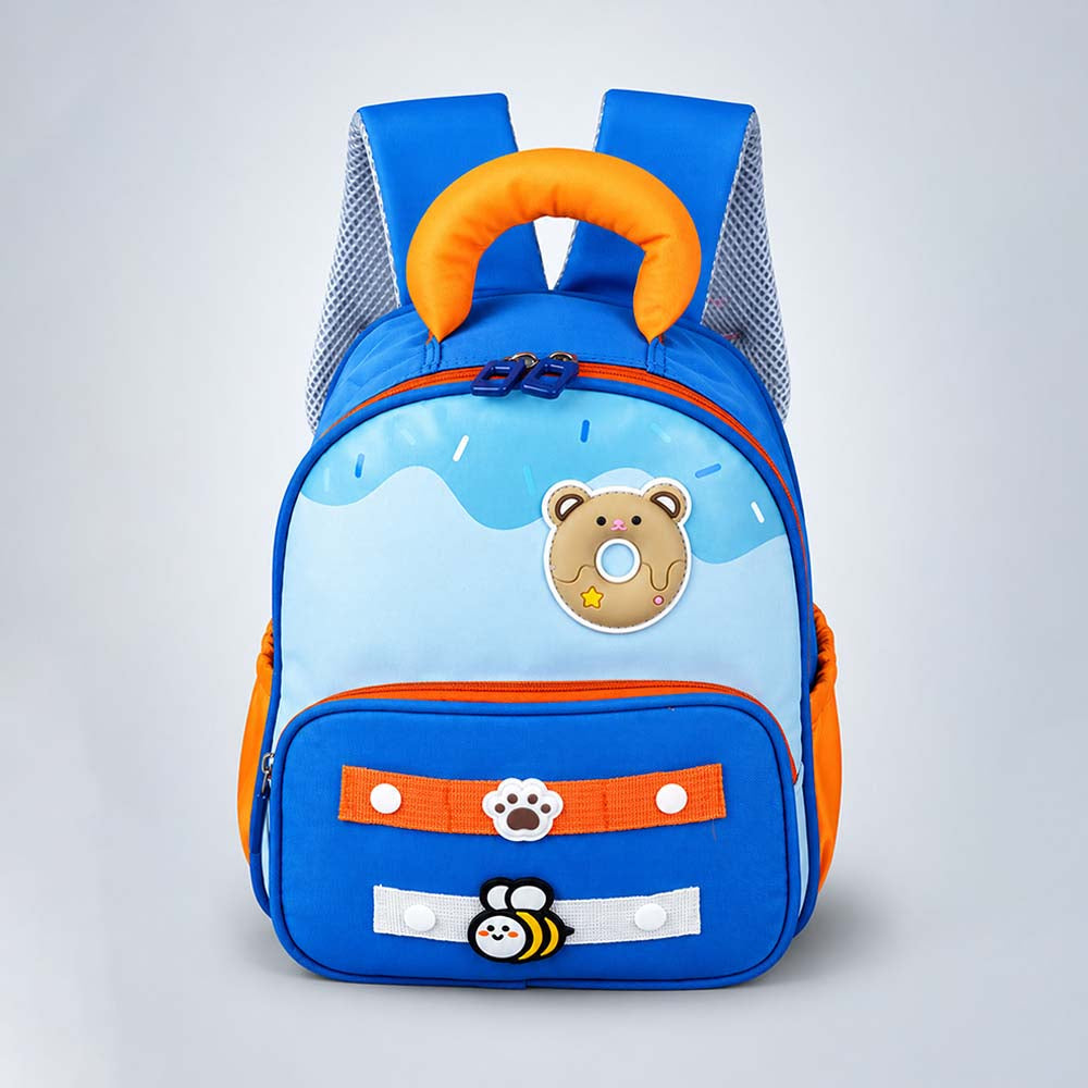 Orange Blue Donut Backpack for Toddlers & Kids