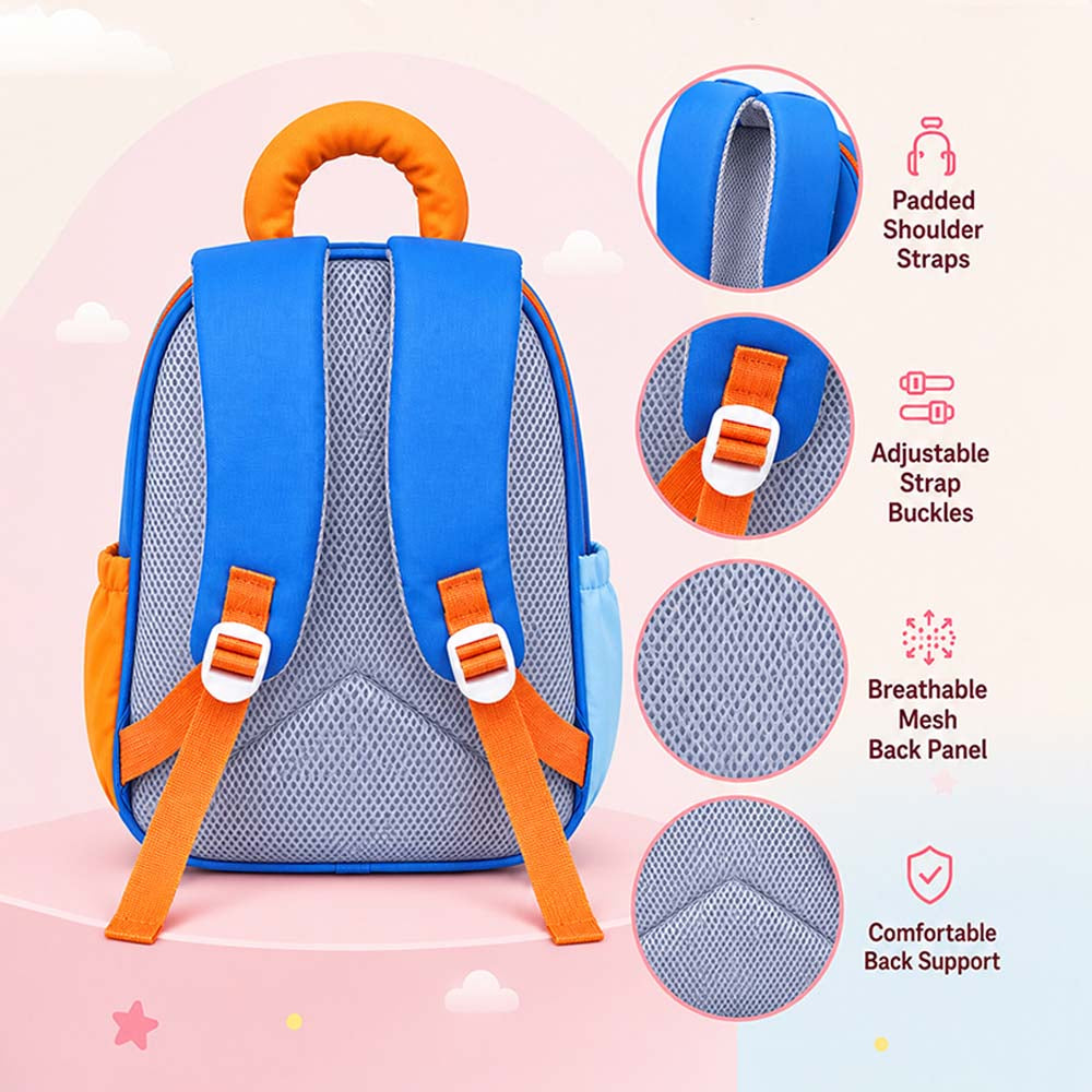 Orange Blue Donut Backpack for Toddlers & Kids