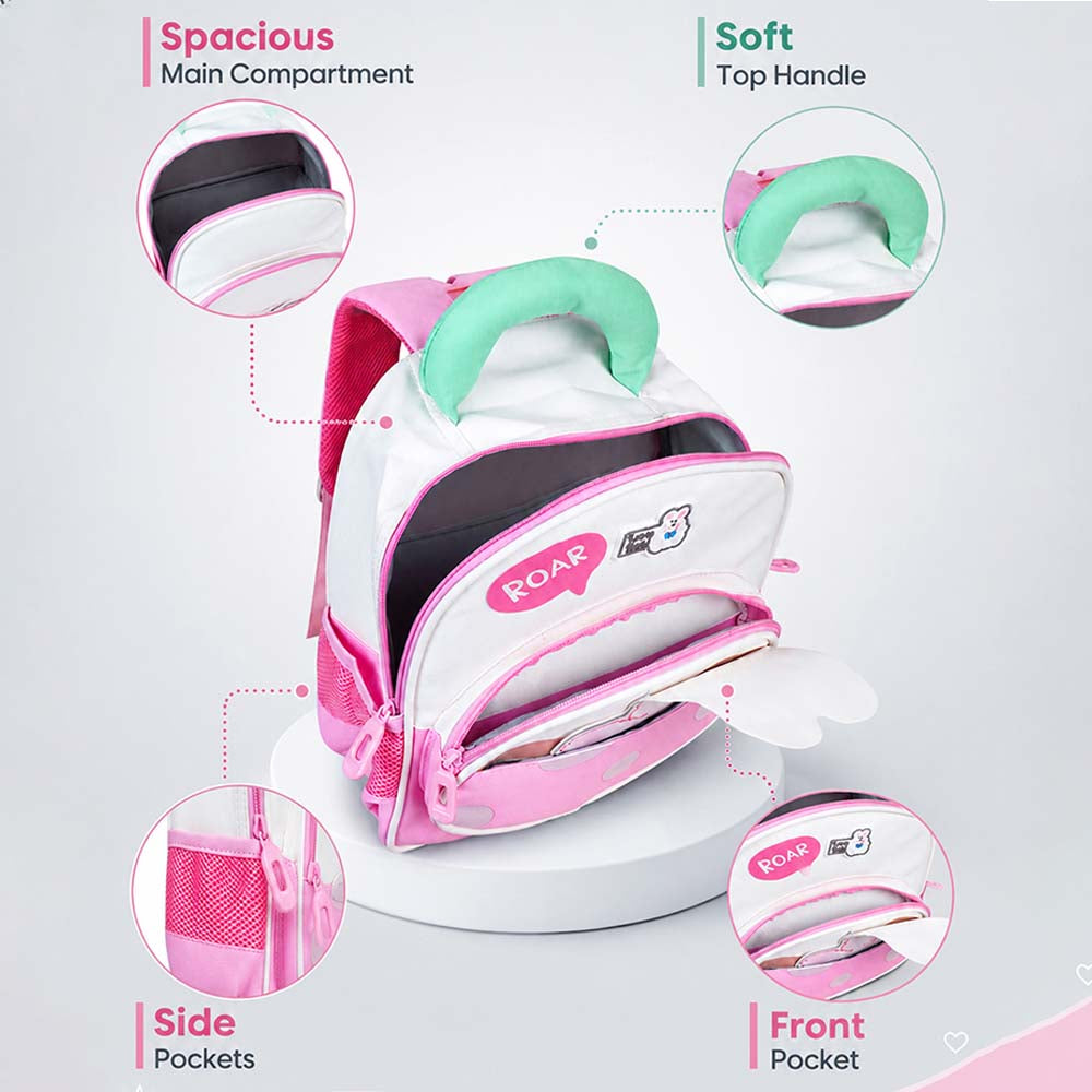 Roar Pink Cat Backpack for Toddlers & Kids