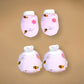 13 pcs Pink Monkey soft satin pouch Newborn Hamper /Gift Box for Baby, 0-6 months - Little Surprise Box