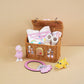 15 pcs Pink Blessed Home Newborn Hamper/Gift Box for Baby Girl - Little Surprise Box