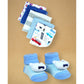 16 pcs Blue Whale Newborn Hamper/Gift Box for Baby, 0-6 months - Little Surprise Box