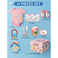 16pcs Pink Mermaid Newborn Hamper/Gift Box for Baby Girl, 0-6 months - Little Surprise Box