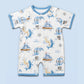 18pcs Nautical Wooden Suitcase Giftbox for a newborn Baby Boy, All season wear Giftset for Baby, 0-6 months - Little