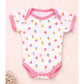 19 pcs, Pink Teddy Home cane basket themed Newborn Baby Girl, All Season wear,Gift Hamper set, 0-6 months - Little Surprise