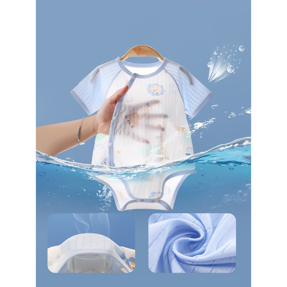 20 pcs Blue Animal Kingdom Newborn Baby Girl/ Boy Gift Box, all season wear Hamper, (0 - 12 months) - Little Surprise Box