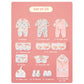 20 pcs Pink Animal Kingdom Newborn Baby Girl/ Boy Gift Box, all season wear Hamper, (0 - 12 months) - Little Surprise Box