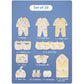 20 pcs Yellow Animal Kingdom Newborn Baby Girl/ Boy Gift Box, all season wear Hamper, (0 - 12 months) - Little Surprise Box