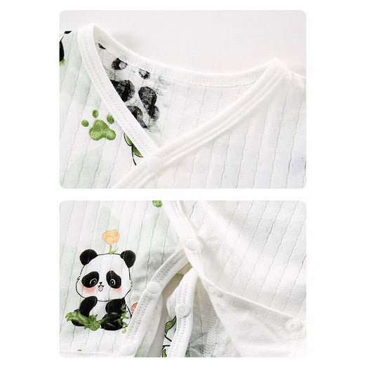 21 pcs Green Big Panda Newborn Baby Girl/ Boy Gift Box, all season wear Hamper, (0 - 12 months) - Little Surprise Box