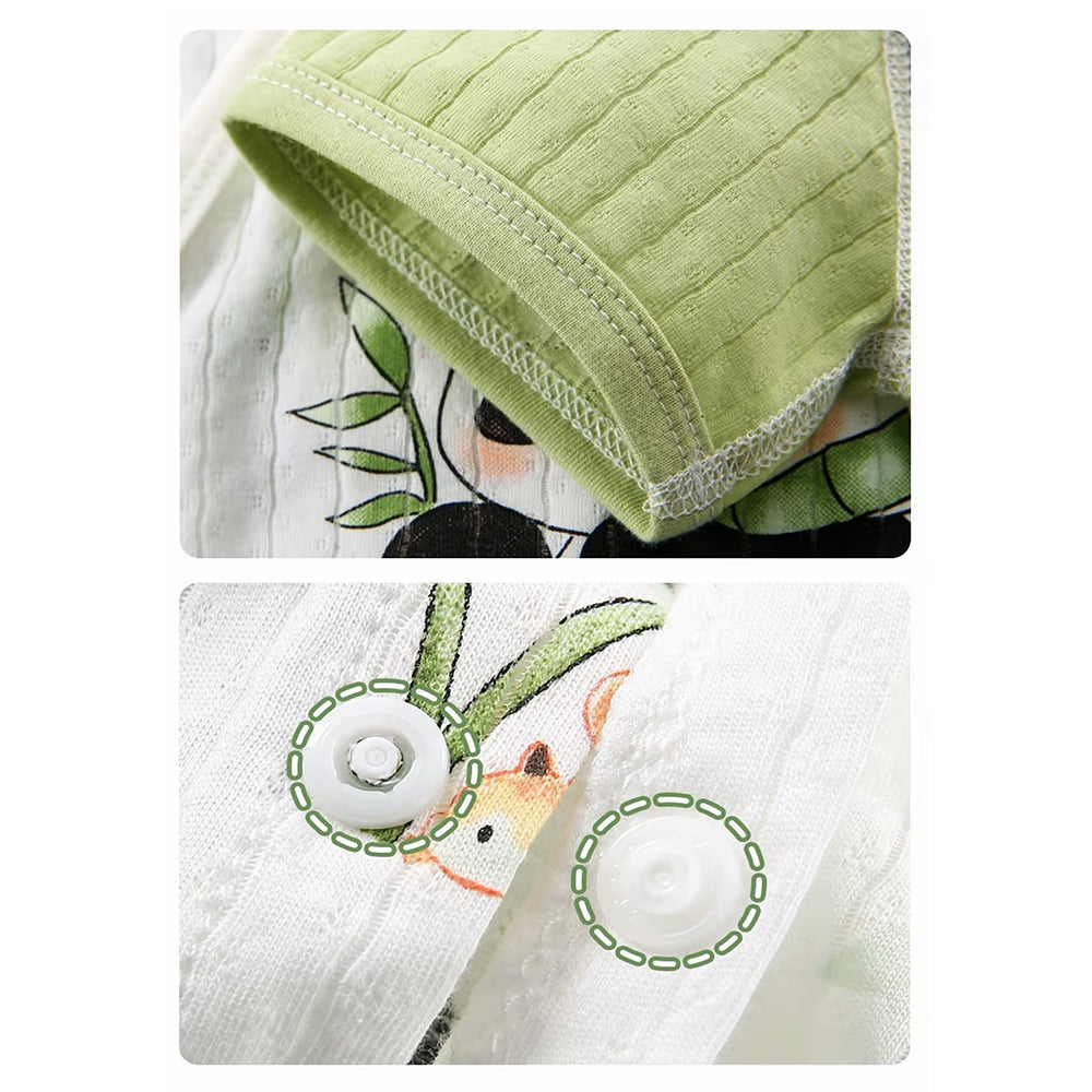 21 pcs Green Big Panda Newborn Baby Girl/ Boy Gift Box, all season wear Hamper, (0 - 12 months) - Little Surprise Box
