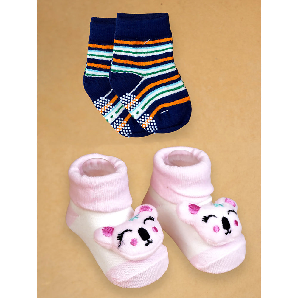 22pcs Super cute Black Pink Home Newborn Hamper /Gift Box for Baby, 0-6 months - Little Surprise Box