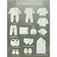 Newborn Baby Boy/Baby Girl 22pcs Gift Box, Mint Green (0 - 12 Months) - Little Surprise Box