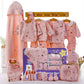 Newborn Baby Boy/Baby Girl 22pcs Gift Box, Peach (0 - 12 Months) - Little Surprise Box