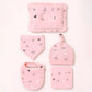 Newborn Baby Boy/Baby Girl 22pcs Gift Box, Peach (0 - 12 Months) - Little Surprise Box