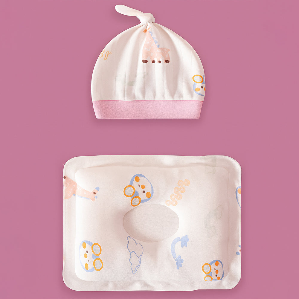 22pcs Pink Penguin Newborn Baby Girl/ Boy Gift Box, all season wear Gift Hamper, (0 - 12 months) - Little Surprise Box