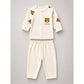 22 pcs small Bear Hamper for Newborn Baby Boy/ Baby Girl, All season wear hamper with Giraffe travel Suitcase, 0-12 months
