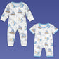 23 pcs Nautical Big Wooden Boat, Gift hamper for a newborn baby, Giftset for a baby, 0-12 months - Little Surprise Box