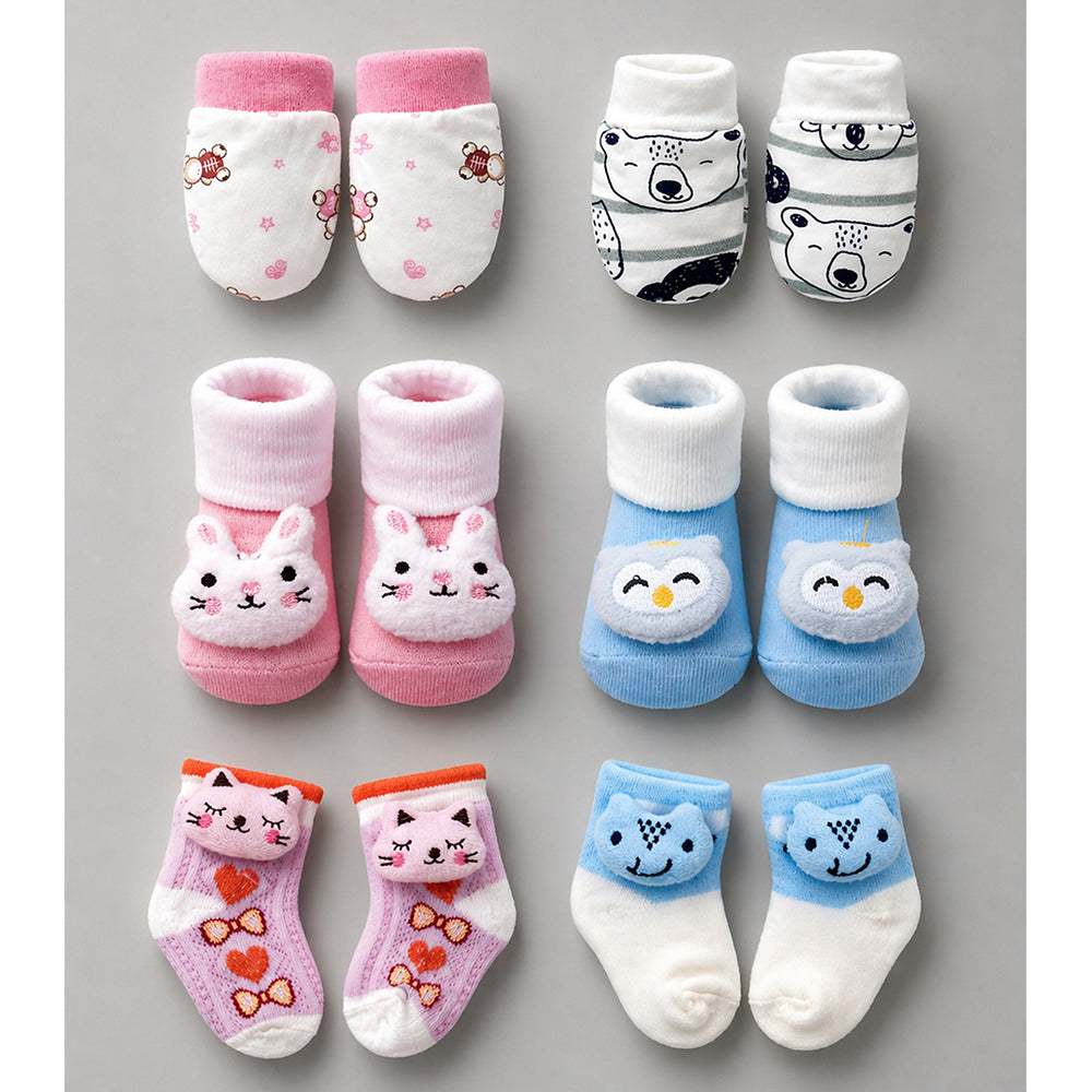 25 pcs, Twin Boy & Girl White cane basket themed Newborn Baby Boy, All Season wear,Gift Hamper set, 0-6 months - Little
