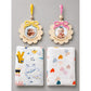 25 pcs, Twin Boy & Girl White cane basket themed Newborn Baby Boy, All Season wear,Gift Hamper set, 0-6 months - Little