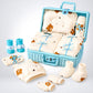 25 pcs Prince Hamper for Newborn Boy, All Season wear hamper with luxury designed blue storage cane basket 0-12 months -