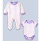 25 pcs, Twin Girls White cane basket themed Newborn Baby Boy, All Season wear,Gift Hamper set, 0-6 months - Little Surprise