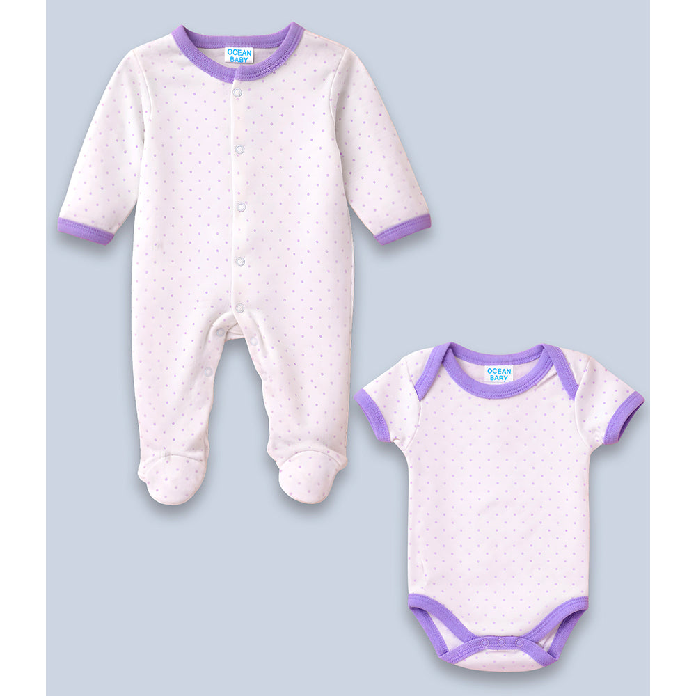 25 pcs, Twin Girls White cane basket themed Newborn Baby Boy, All Season wear,Gift Hamper set, 0-6 months - Little Surprise