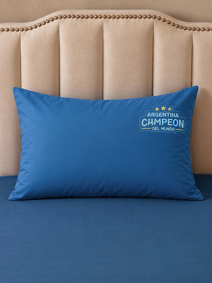 3 Pcs Football Theme Embroidered King Size Bedding Set
