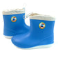 Blue & White Band Rubber Rain Gumboots for kids - Little Surprise Box