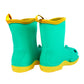 Mint Green Shark EVA Rain Gumboots for Toddlers & Kids - Little Surprise Box
