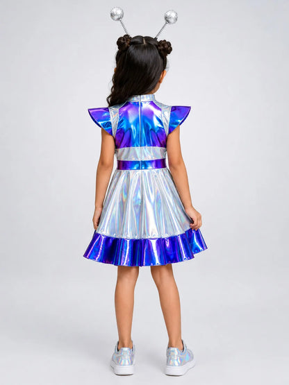 Holographic Alien Girl