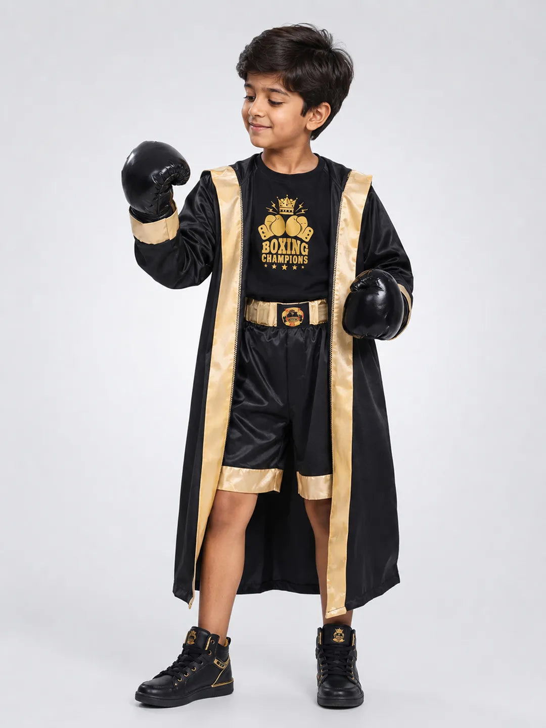 Black & Gold Boxer