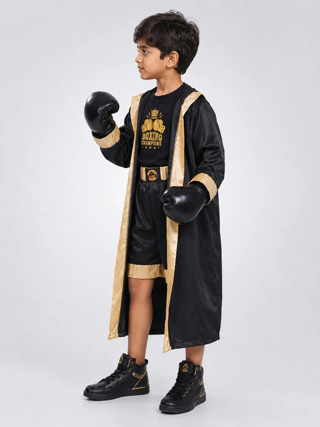 Black & Gold Boxer