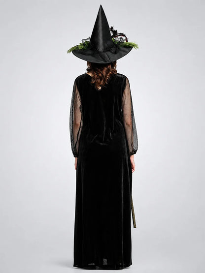 Black and Green Witch kids' Halloween costume