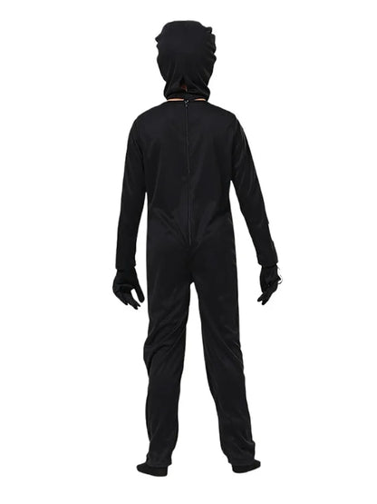 Black White Luminous Glow in Dark Skeleton kids' Halloween costume