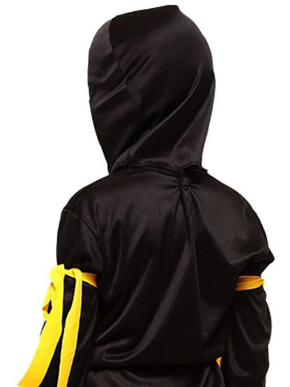 The Black & Yellow Dragon Ninja kids' Halloween costume